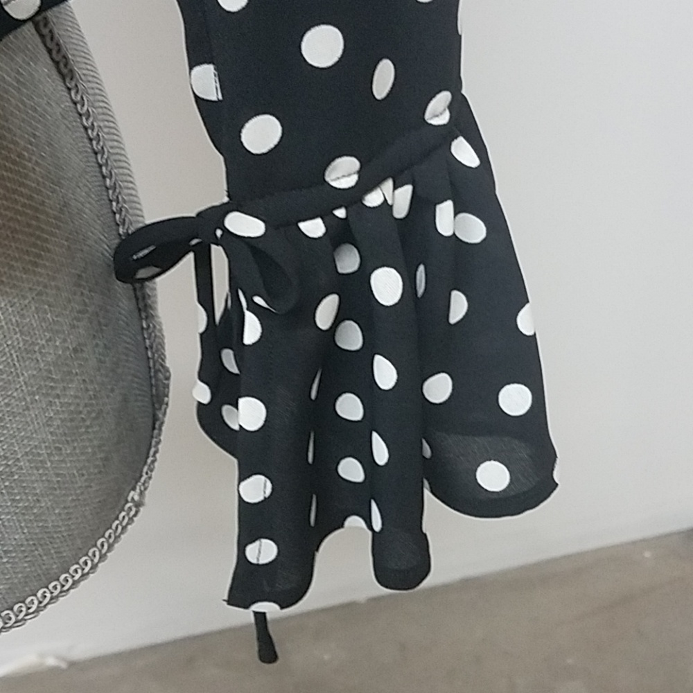 Polkadot peplum blouse - Picture 5 of 8